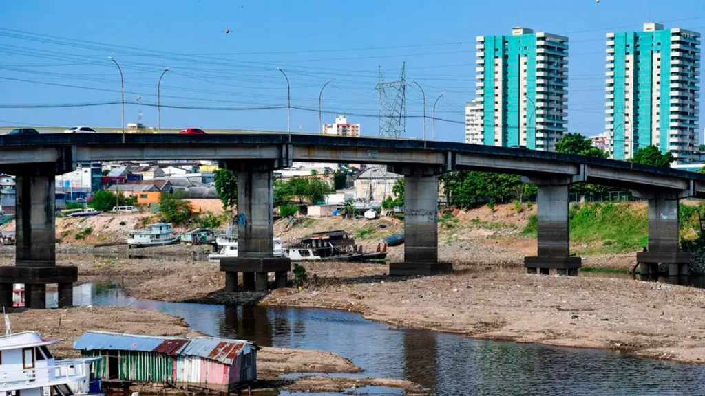 Ponte do Educandos Foto: Paulo Bindá/A CRÍTICA