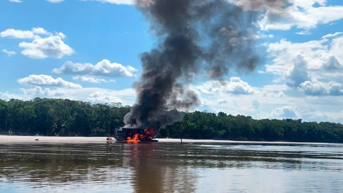 Garimpo Ilegal no Amazonas é Alvo de Ação do ICMBio e PF