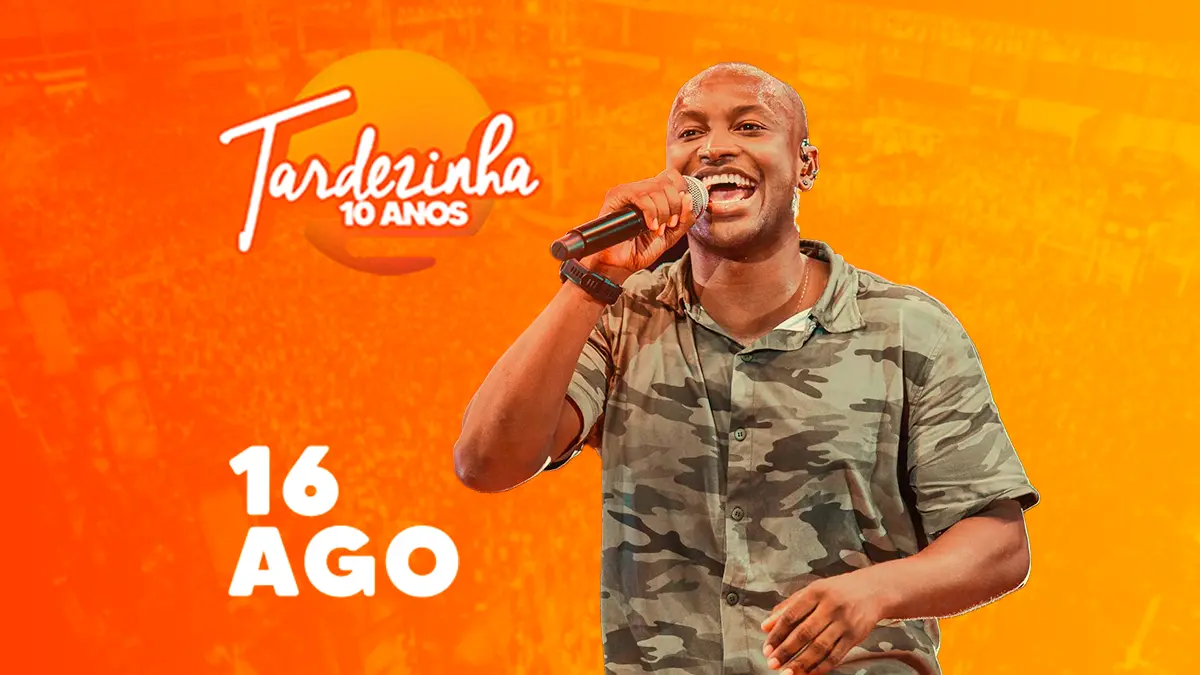 Tardezinha em Manaus Terá Thiaguinho e Muito Pagode