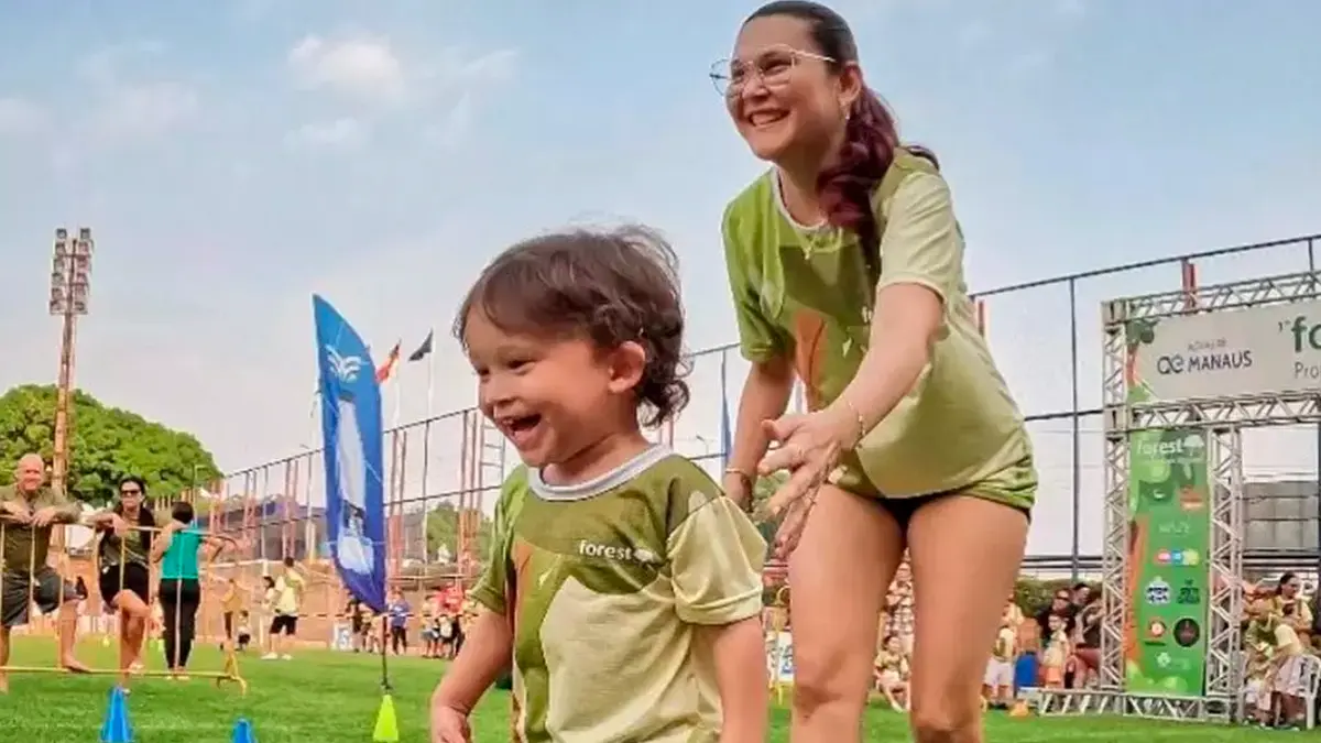 Corrida Infantil e Educação Ambiental no Parque Rio Negro